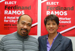 Ferdinand Ramos and Mable Elmore.